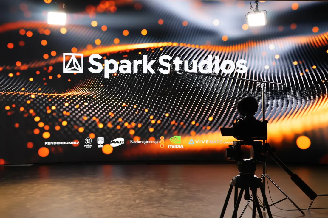 Le plateau FX Space et son mur LED