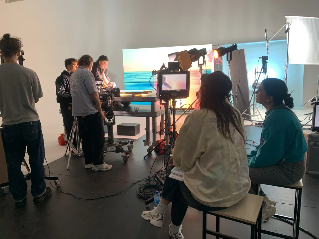 Coulisses d’une production au studio